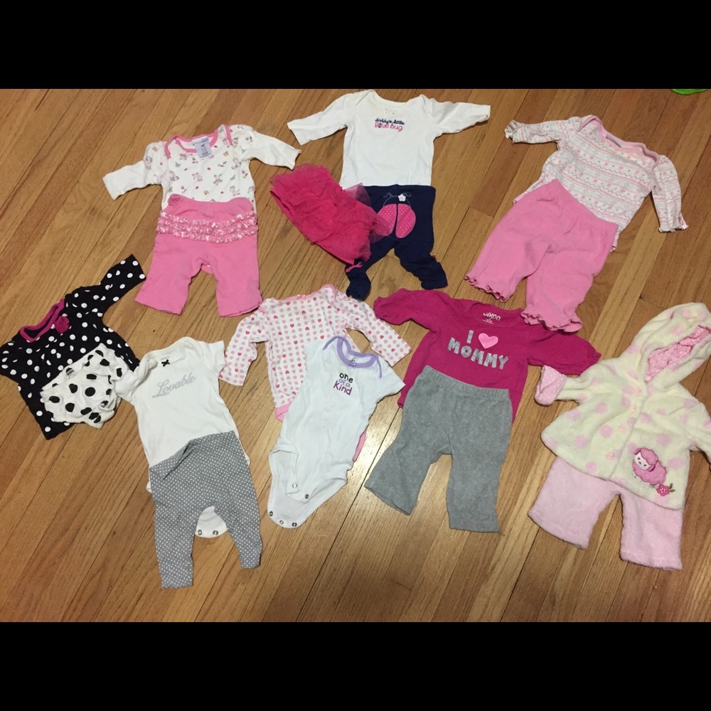3 month girls clothes